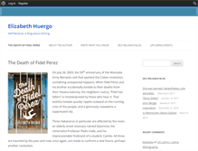 Tablet Screenshot of elizabethhuergo.com